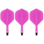 Shot Flight Deck - No2 - Short - Pink SF5448 - Dart Flights