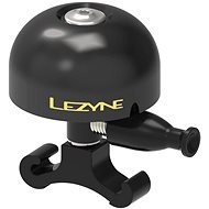 Lezyne Classic Brass Medium All Black Bell Black - Zvonček na bicykel