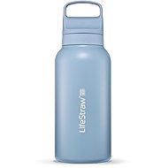 LifeStraw Go 2.0 stainless steel filter water bottle, 1 l, Icelandic blue - Water Filter Bottle
