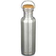 Klean Kanteen Reflect w/Bamboo Cap, brushed stainless, 800 ml - Láhev na pití