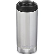 Klean Kanteen TKWide thermos w/Café Cap, brushed stainless, 355 ml - Thermos