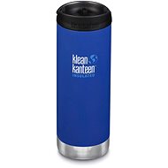 Klean Kanteen TKWide Thermos w/Café Cap, Deep surf, 473 ml - Thermos
