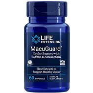 Life Extension MacuGuard® Ocular Support s Astaxanthinem, 60 kapslí - Doplněk stravy