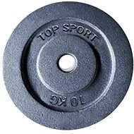 LIFEFIT TS, 10kg, Metal, for 30mm Bars - Gym Weight