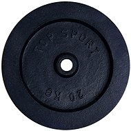 LIFEFIT TS, 20kg, Metal, for 30mm Bars - Gym Weight