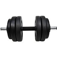 Lifefit One-hand dumbbell 13 kg, vinyl-cement, 30mm bar/6 × disc - Dumbell