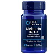 Life Extension Melatonin IR/XR, 60 kapslí - Melatonin