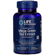 Life Extension Decaffeinated Mega Green Tea Extract, 100 herbal capsules - Herbal Extract