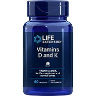 Life Extension Vitamins D and K EU 60 kapslí - Multivitamin