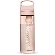 LifeStraw Go 2.0 filter water bottle, 22 oz, pink, cherry blossom - Water Filter Bottle