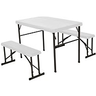 Lifetime 80353 / 80352 camping table + 2 × bench - Camping Table