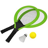 RULYT Set for lazy tennis - rackets, ball, basket green - Soft Tennis