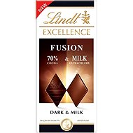 Lindt Excellence Fusion Dark and milk chocolate 70% 100g - Chocolate