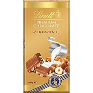Lindt Chocolate Gold Tablet Milk Chocolate with whole hazelnuts - Chocolate
