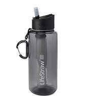 LifeStraw GO2 Stage 1l grey - Vízszűrő palack