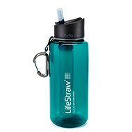 LifeStraw GO2 Stage 1l - Dart Teal - Water Filter Bottle
