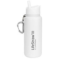 LifeStraw GO2 Stainless Steel White - Hordozható víztisztító