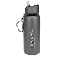 LifeStraw GO2 Stainless Steel Gray - Travel Water Filter