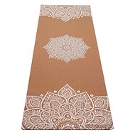 Cork Yoga Mat Mandala White 4mm - Yoga Mat