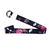 Yoga Belt Love You Peonies - Yoga Strap