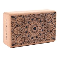 Cork block for yoga Mandala Boho - Yoga Block