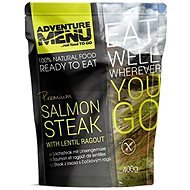 AdventureMenu - Salmon steak with lentil ragout - Long Shelf Life Food