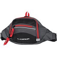 Loap TULA, Black/Red - Bum Bag
