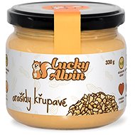 Lucky Alvin Crunchy Peanut Spread, 330g - Nut Cream