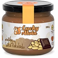 Lucky Alvin Peanut and Dark Chocolate Spread, 330g - Nut Cream