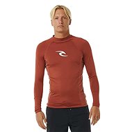 RIP CURL WAVES, dlouhý rukáv, červené - Lycra Clothing