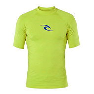 Rip Curl Lycrové triko Waves kr. ruk. lime / suplphur, L - Lycra Clothing