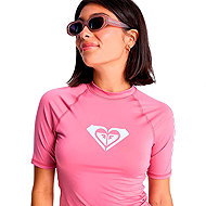 Roxy Dámské lycrové triko HEARTED ROSE, krátký rukáv S - Lycra Clothing