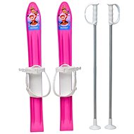 Master Baby Ski 60 cm, plastic skis for children pink - Ski set