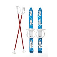 Master Baby Ski 70 cm, children's plastic skis blue - Ski set