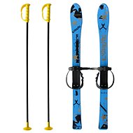 Master Baby Ski 90 cm, children's plastic skis blue - Ski set