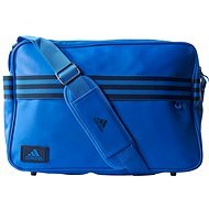 Emaille-Messenger Adidas 3 Streifen Blau - Schultertasche