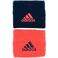 Adidas Small Wristbands Coral / Blue - Wristband