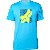 FOX Conjunction Ss Tech Tee -L Blue - T-Shirt