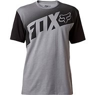 FOX Predictive Ss Premium Tee -L, Heather Graphite - T-Shirt