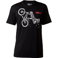 FOX Big Bend Ss Tee -M, Black - T-Shirt