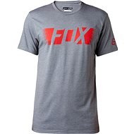 FOX Pragmatische Ss Tee S, Heather Graphite - T-Shirt