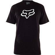 FOX Specific Roll Slv Vneck L, Black - T-Shirt
