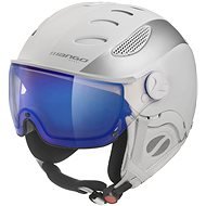 Mango Cusna VIP White/Silver Mat, 55 - 57cm - Ski Helmet