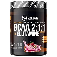 MAXXWIN BCAA + glutamine 500 g, malina - Amino Acids