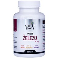 Adelle Davis Iron 14 mg, 60 capsules - Iron