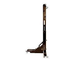 MARRON RACING Bikerect - bike stand/bike rack made of birch plywood, dark brown - Bicycle Stand