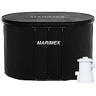 Marimex Oval cooling tub 125 × 75 × 77 cm black with cartridge filtration - Cold Water Immersion Tub
