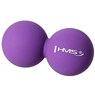 HMS Double Massage Ball BLC02 - Lacrosse Ball purple - Massage Ball