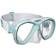 Mares Force-X Mid White/Aqua - Snorkel Mask