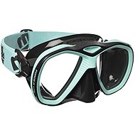 Mares Force-X Mid Black/Aqua - Snorkel Mask